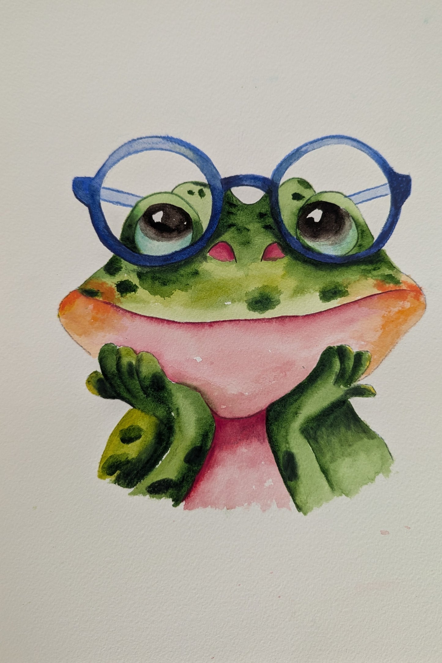 Froggie, the clever frog